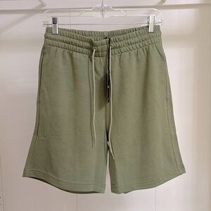 Allbirds Green Athletic Shorts with Elastic Waistband